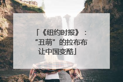 《纽约时报》：“丑萌”的拉布布让中国变酷
