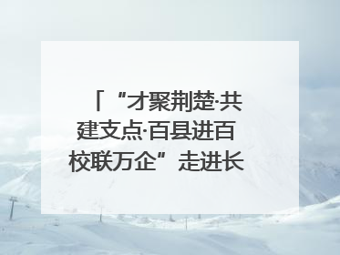 “才聚荆楚·共建支点·百县进百校联万企”走进长江大学文理学院