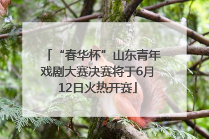 “春华杯”山东青年戏剧大赛决赛将于6月12日火热开赛