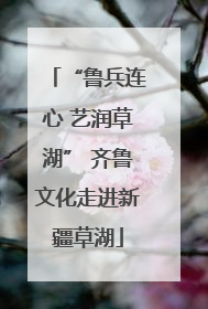 “鲁兵连心 艺润草湖” 齐鲁文化走进新疆草湖