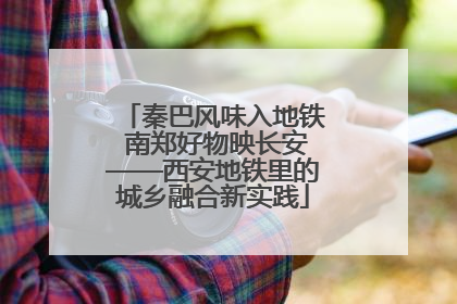 秦巴风味入地铁 南郑好物映长安——西安地铁里的城乡融合新实践