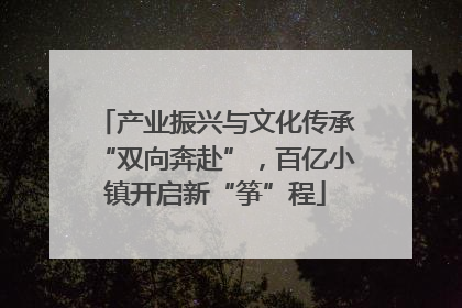 产业振兴与文化传承“双向奔赴”，百亿小镇开启新“筝”程