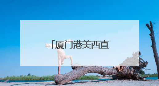 厦门港美西直航再添新航线