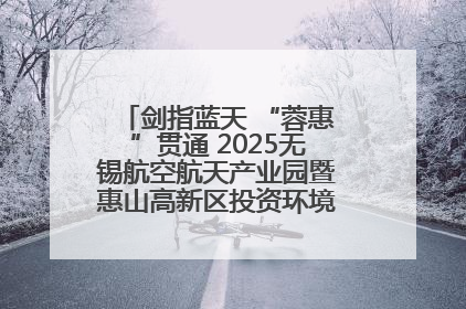 剑指蓝天 “蓉惠”贯通 2025无锡航空航天产业园暨惠山高新区投资环境推介会在成都举行
