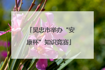 吴忠市举办“安康杯”知识竞赛