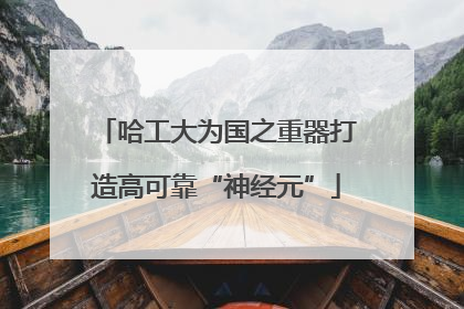 哈工大为国之重器打造高可靠“神经元”