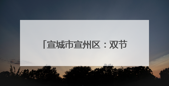宣城市宣州区：双节同庆 “粽”享欢乐