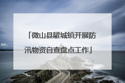 微山县驩城镇开展防汛物资自查盘点工作