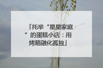 托举“星星家庭”的蛋糕小店：用烤箱融化孤独