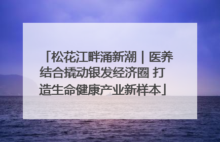 松花江畔涌新潮｜医养结合撬动银发经济圈 打造生命健康产业新样本