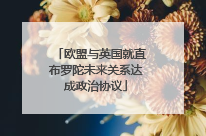 欧盟与英国就直布罗陀未来关系达成政治协议