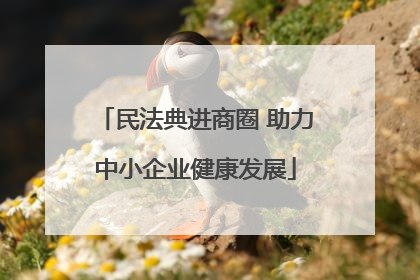 民法典进商圈 助力中小企业健康发展