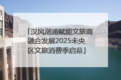 汉风潮涌赋能文旅商融合发展2025未央区文旅消费季启幕