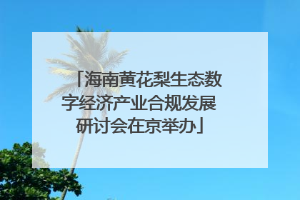 海南黄花梨生态数字经济产业合规发展研讨会在京举办