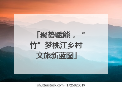聚势赋能，“竹”梦桃江乡村文旅新蓝图