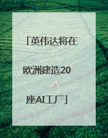 英伟达将在欧洲建造20座AI工厂