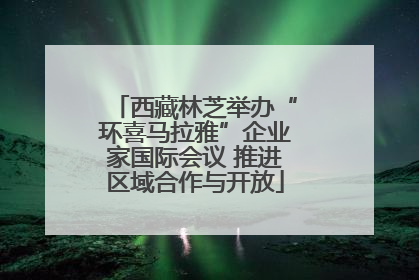 西藏林芝举办“环喜马拉雅”企业家国际会议 推进区域合作与开放