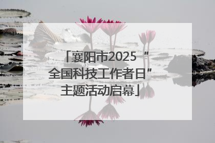 襄阳市2025“全国科技工作者日”主题活动启幕