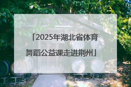2025年湖北省体育舞蹈公益课走进荆州