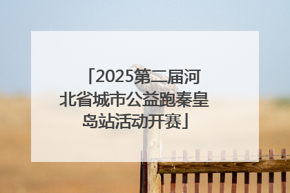 2025第二届河北省城市公益跑秦皇岛站活动开赛