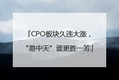 CPO板块久违大涨，“易中天”谁更胜一筹